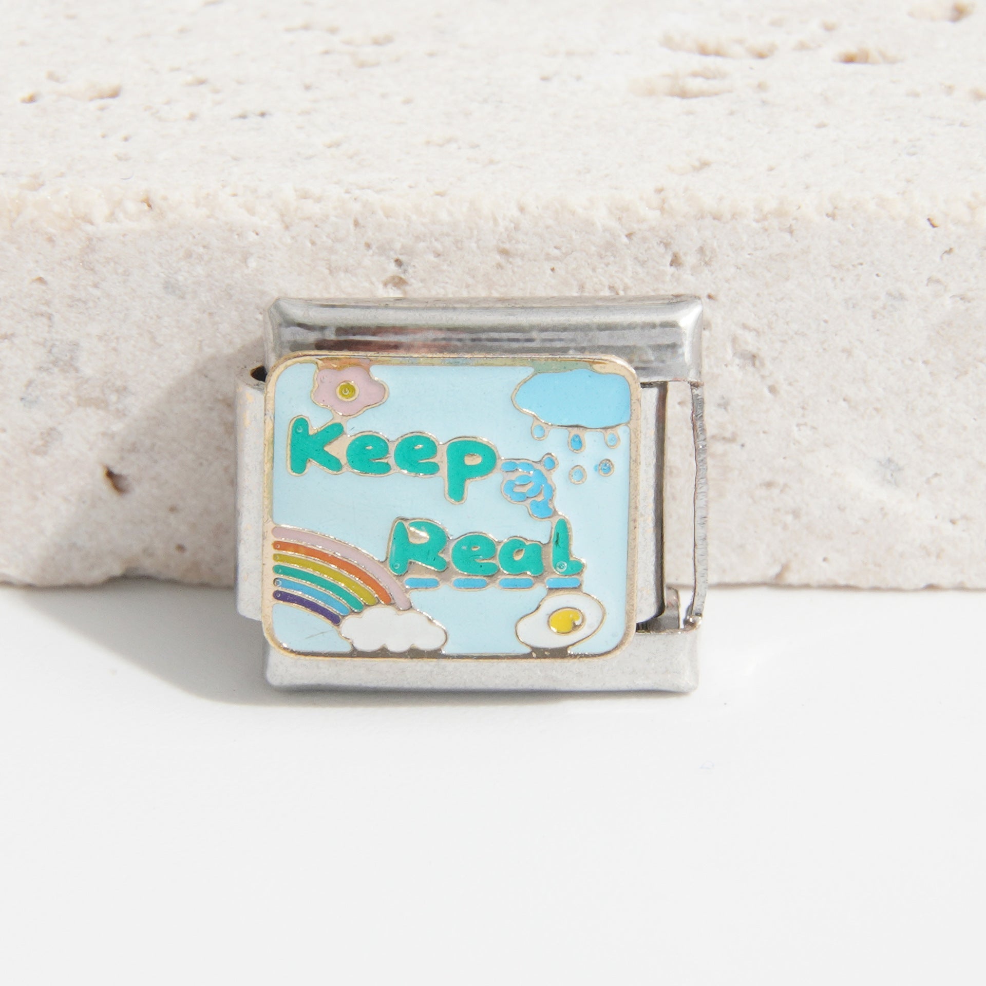 Wholesale Italian Charm Bracelet 9mm DIY Splicing Love Stainless Steel Composable Bracelet