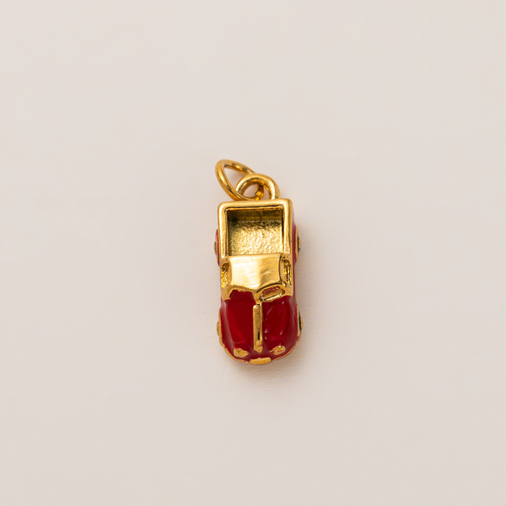Wholesale Stainless Steel 18K Gold Plated Colorful Pendant Creative Holiday Food Design Chic Jewelry Accessory For Everyday Wear