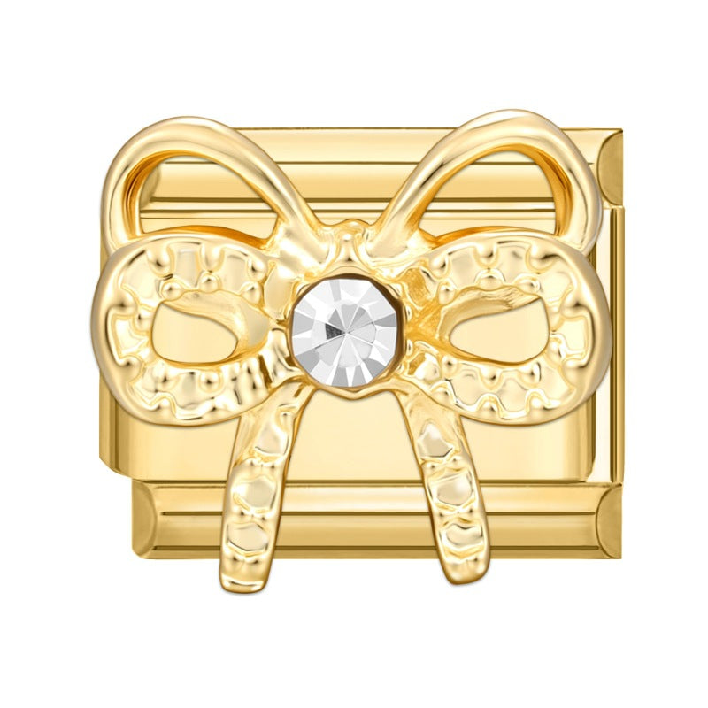 Wholesale Italian Charm Bracelet 9mm DIY Splicing Cute Creative Stainless Steel Composable Bracelet