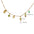 Wholesale  Love Stone Necklace Light Luxury Stainless Steel Chain