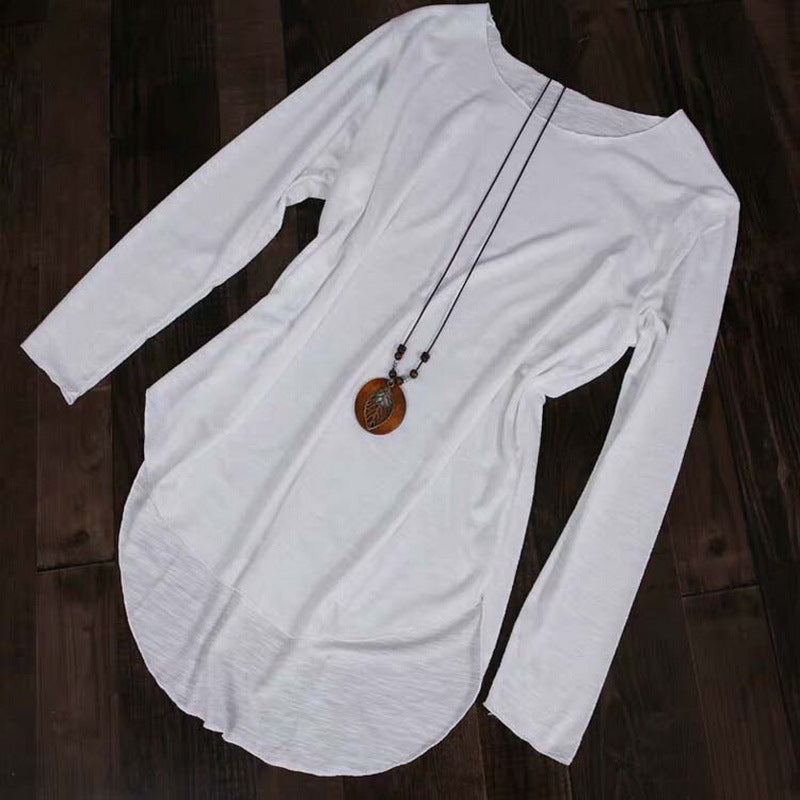 Wholesale  personality retro ethnic style beaded wood owl long sweater chain necklace