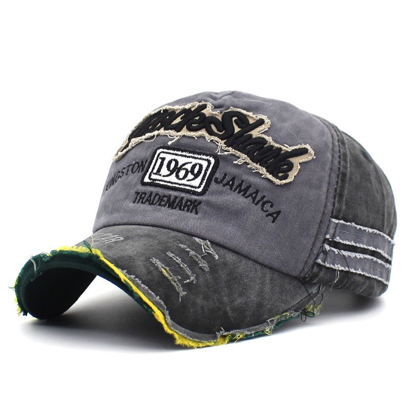 Wholesale Distressed washed baseball cap