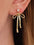 Wholesale Bow Earrings  Cute Bow Pendant Earrings