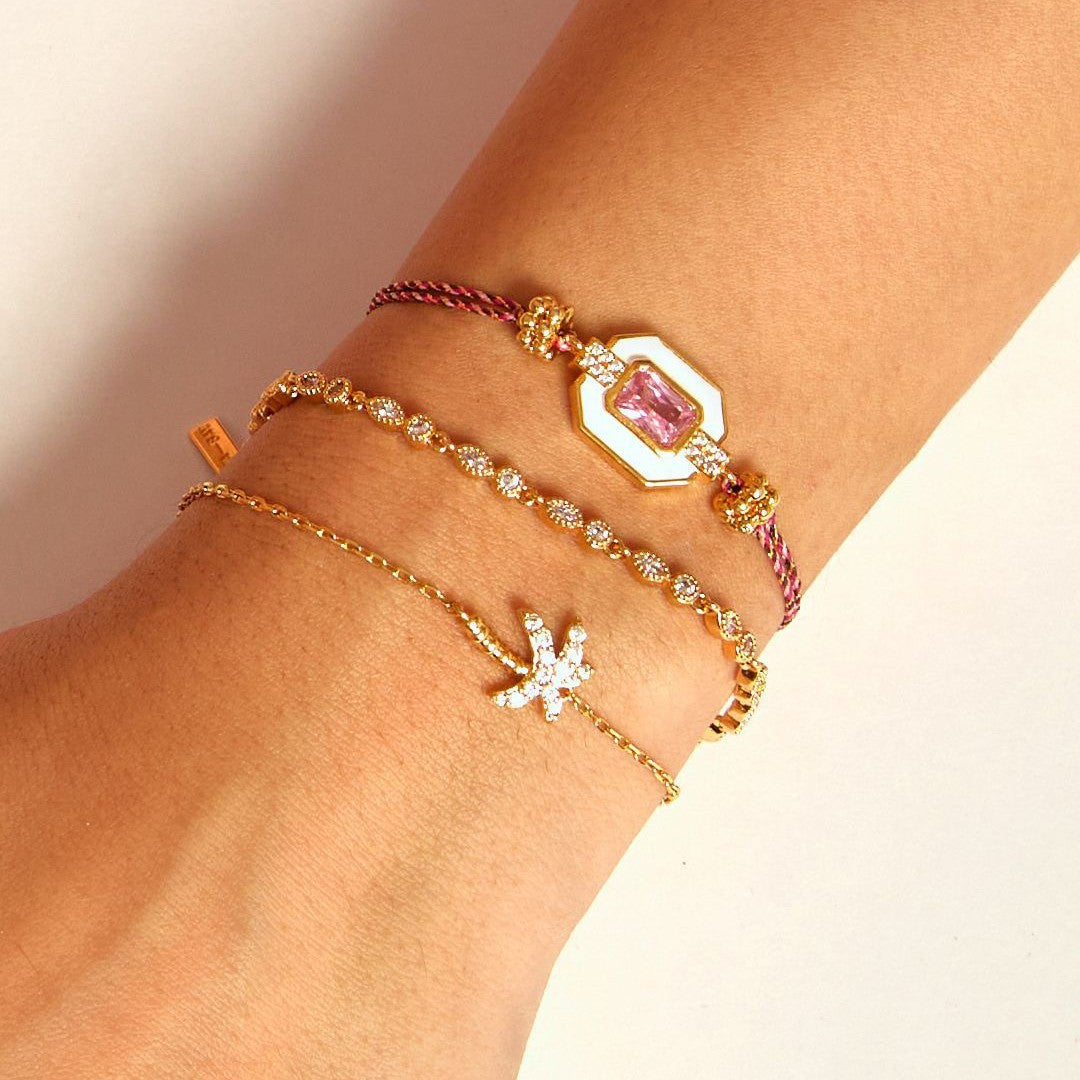 Wholesale Retro Niche Bracelet  Tarot Four-leaf Clover Bracelet