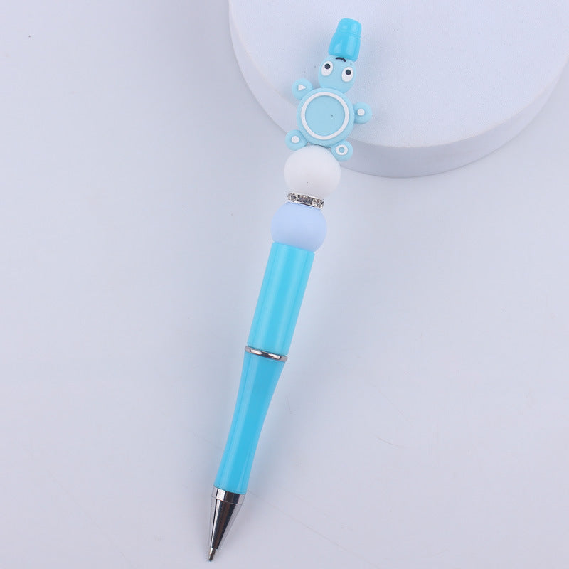 Wholesale  creative cartoon animal Kaola elephant silicone beads beaded pen