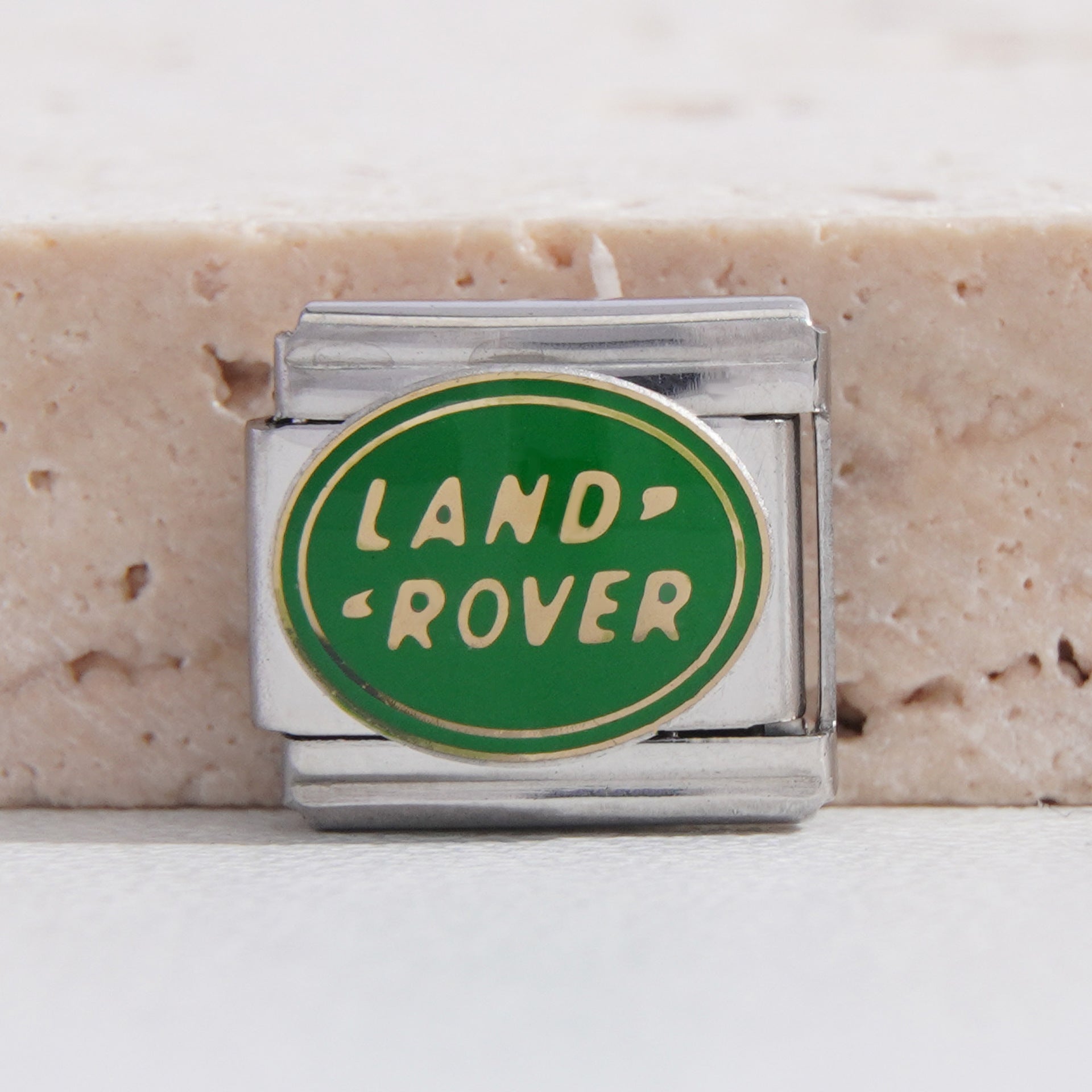 Wholesale Italian Charm Bracelet 9mm DIY Splicing Fashion Car Logo Stainless Steel Composable Bracelet