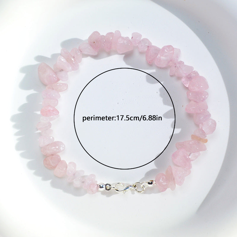 Wholesale Bohemian Colored Natural Stone Crushed Stone Bracelet ACC-BT-XA001