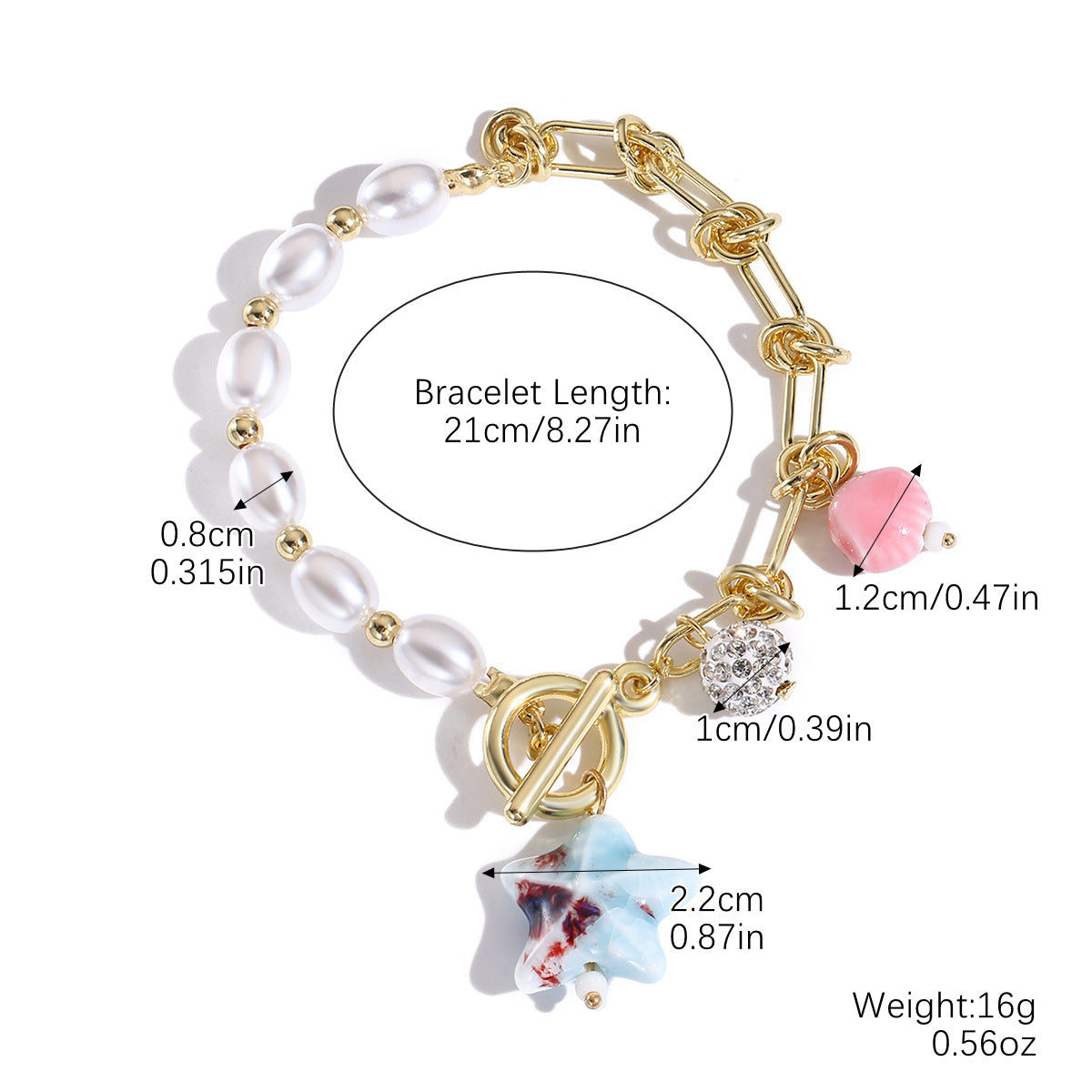 Wholesale Bohemian Ocean Style Woven Ceramic Bracelet With Shell Starfish Pendant Women S Jewelry Accessory For Travel Souvenir And Boutique Resale