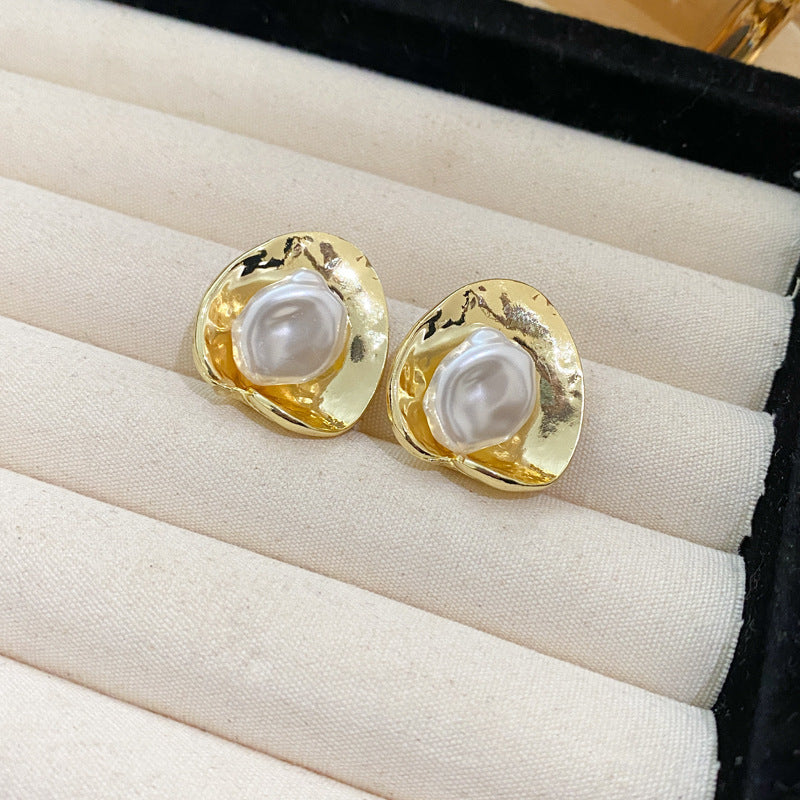 Wholesale Zircon Pearl Earrings Vintage Earrings ACC-ES-Huiih001