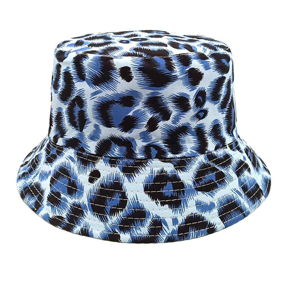 Wholesale  leopard print  basin hat bucket hat