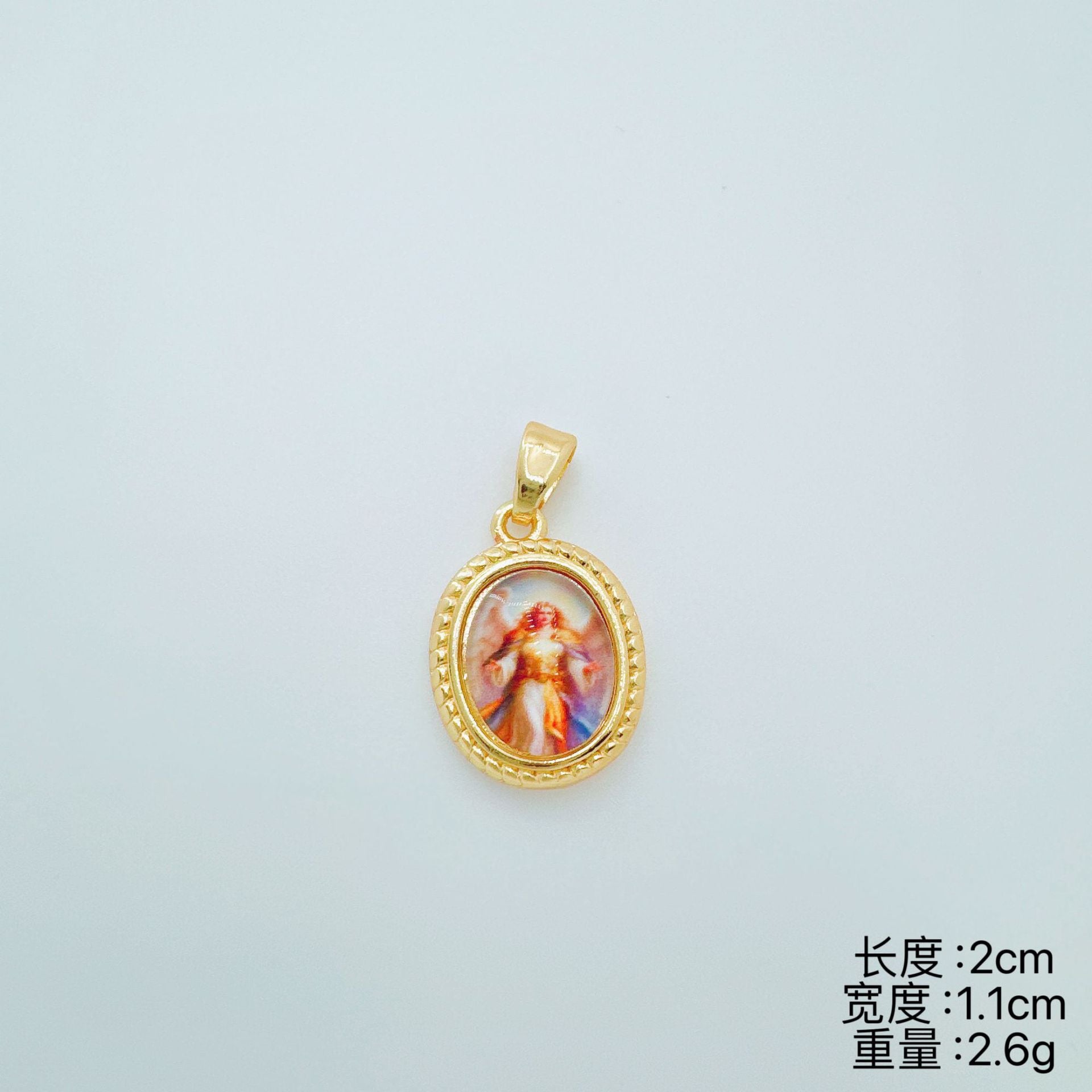 Wholesale Gold-Plated Copper Figure Pendant Necklace,  Trendy Gift Jewelry Accessory for Women