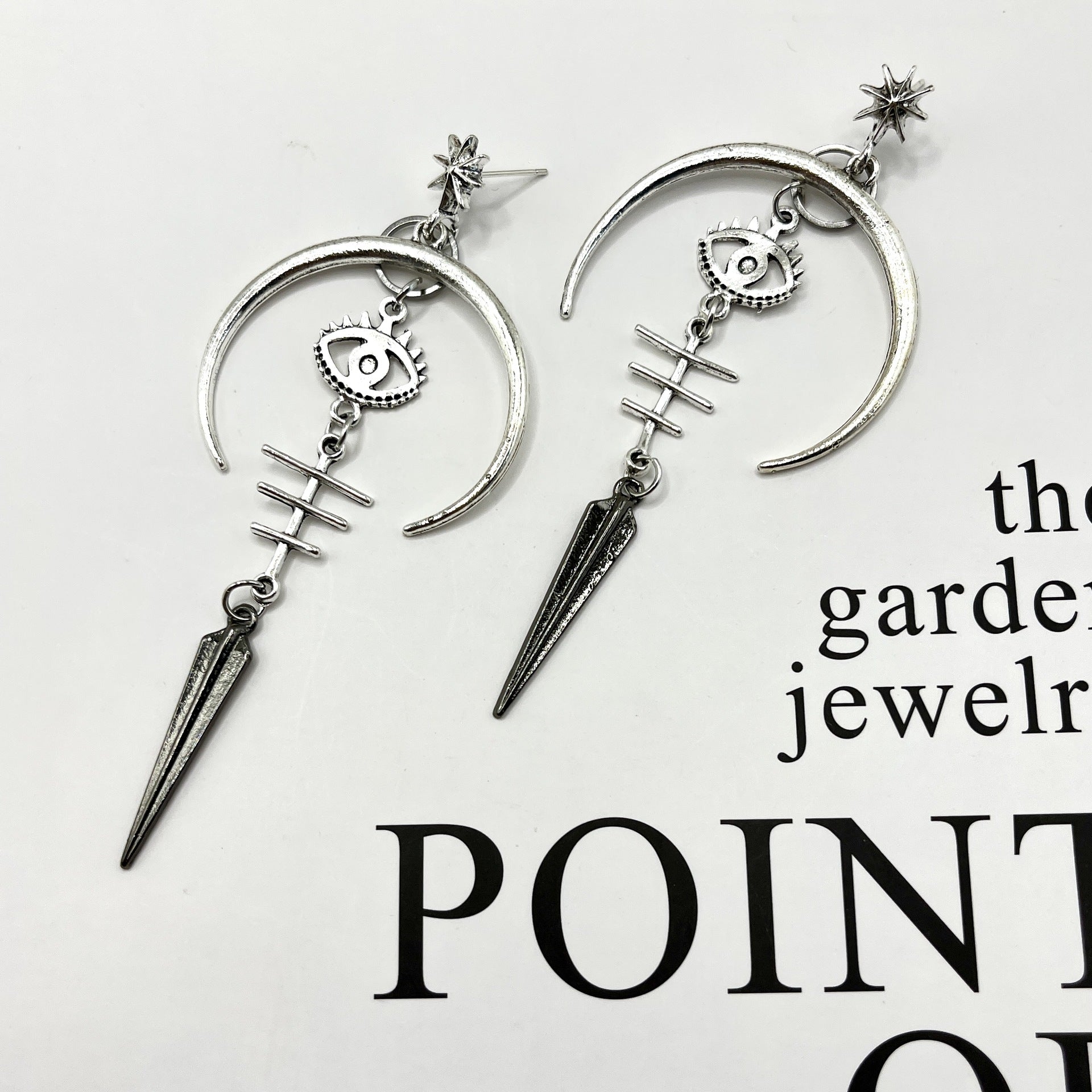 Wholesale  Devil's Eye geometric earrings