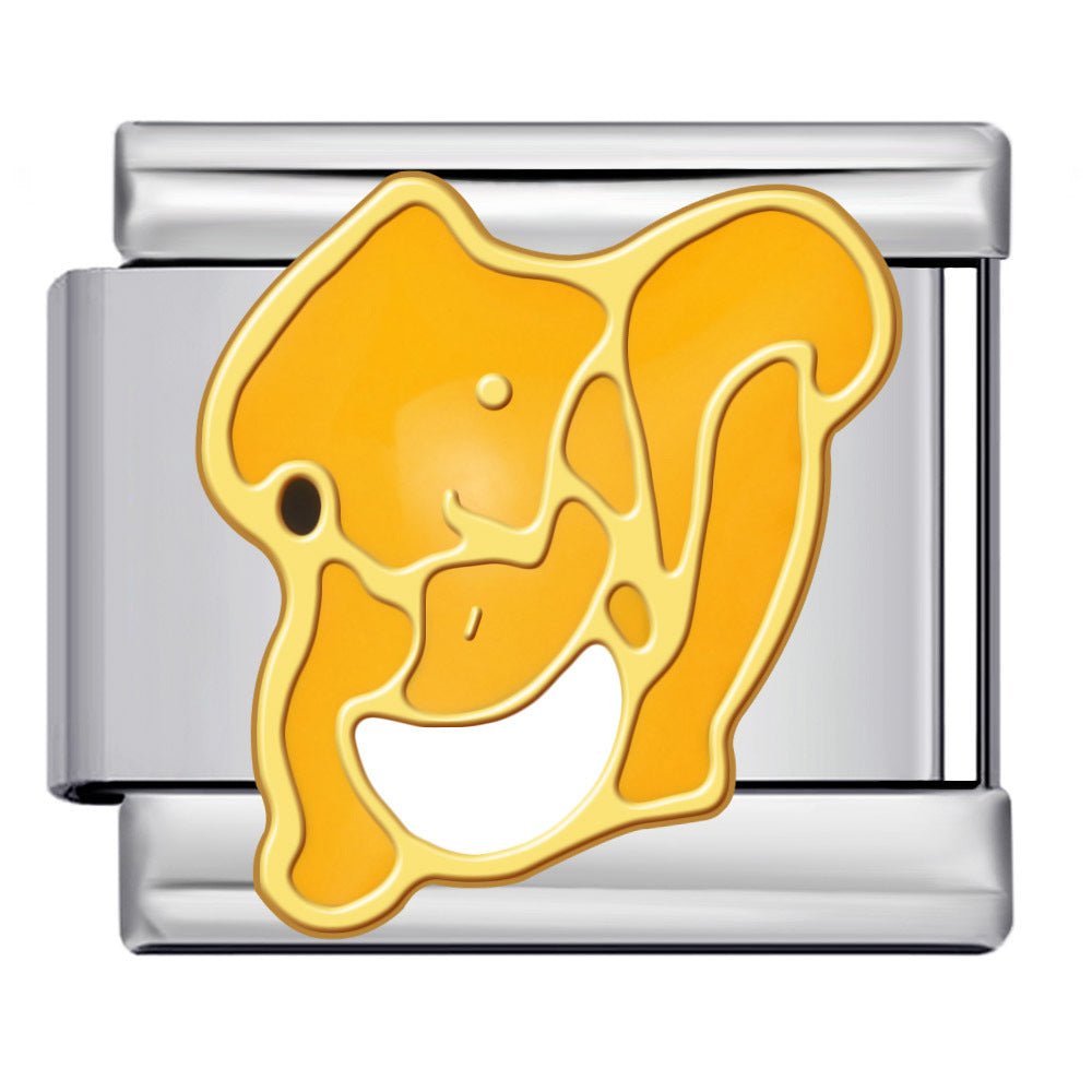 Wholesale  Italian Charm Bracelet 9mm DIY  gold-plated Creative Stainless Steel Composable Bracelet