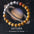 Wholesale solar system eight planets beaded paper card bracelet