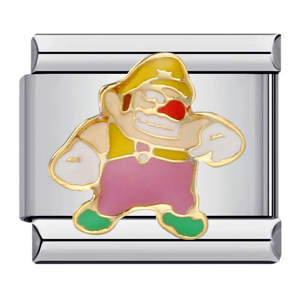 Wholesale Italian Charm Bracelet 9mm DIY Splicing Removable Classic Cartoon Character Stainless Steel Composable Bracelet