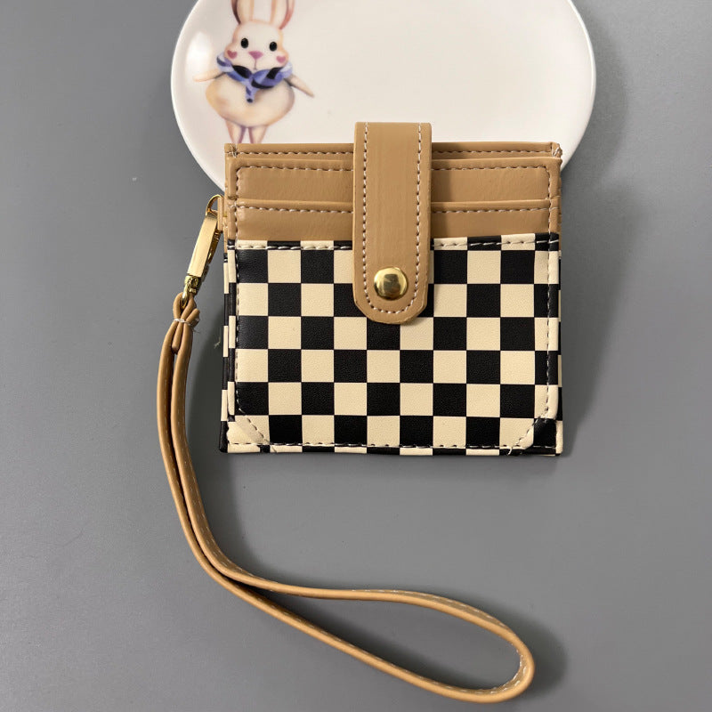 Wholesale Chic Ethnic Style Card Holder Compact Ultra-Thin Multiple Slots Boutique Resale Accessory