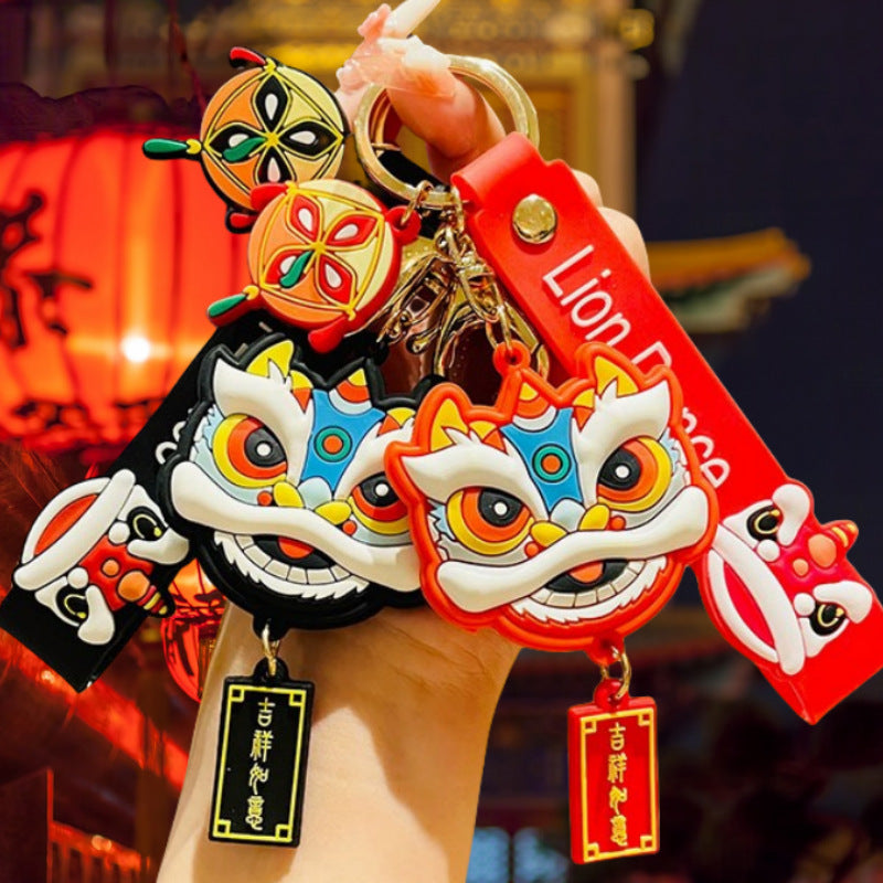 Wholesale Cute cartoon silicone keychain