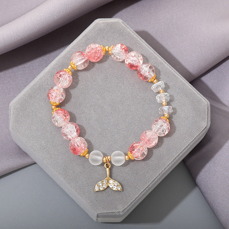Wholesale Simple Crystal Burst Ice Crack Bead Bracelet ACC-BT-YiL009