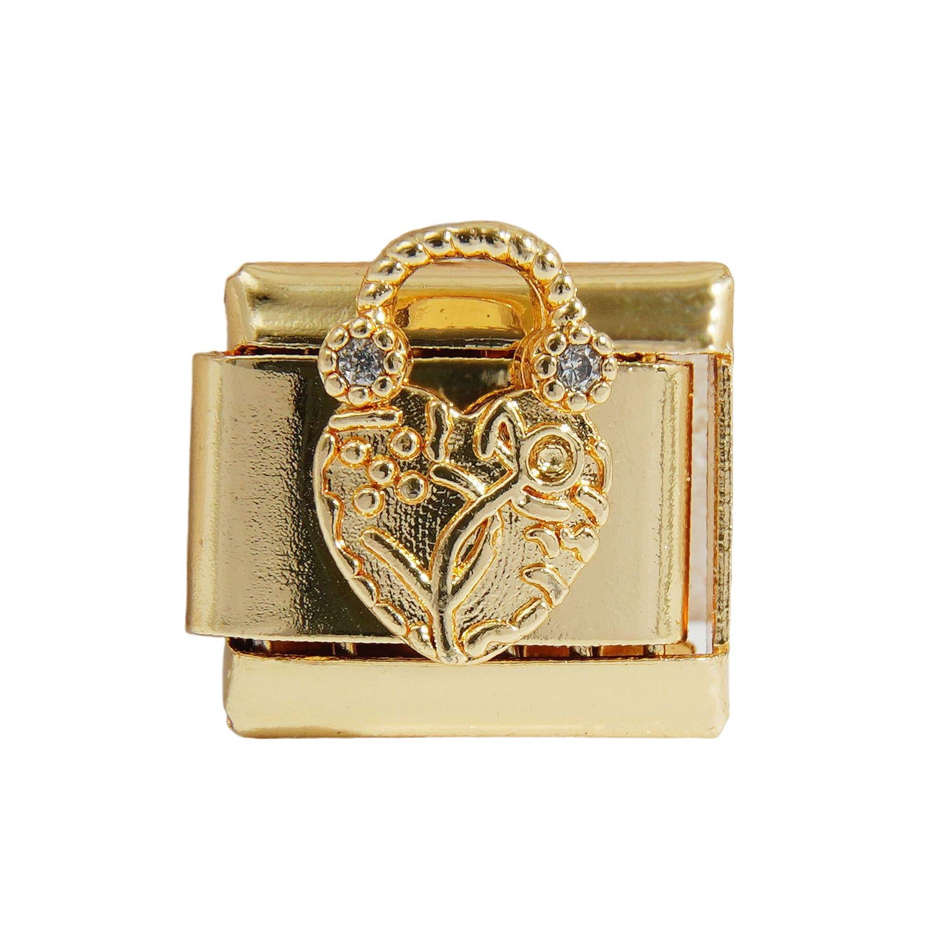 Wholesale Italian Charm Bracelet 9mm DIY Splicing Cute Creative Stainless Steel Composable Bracelet