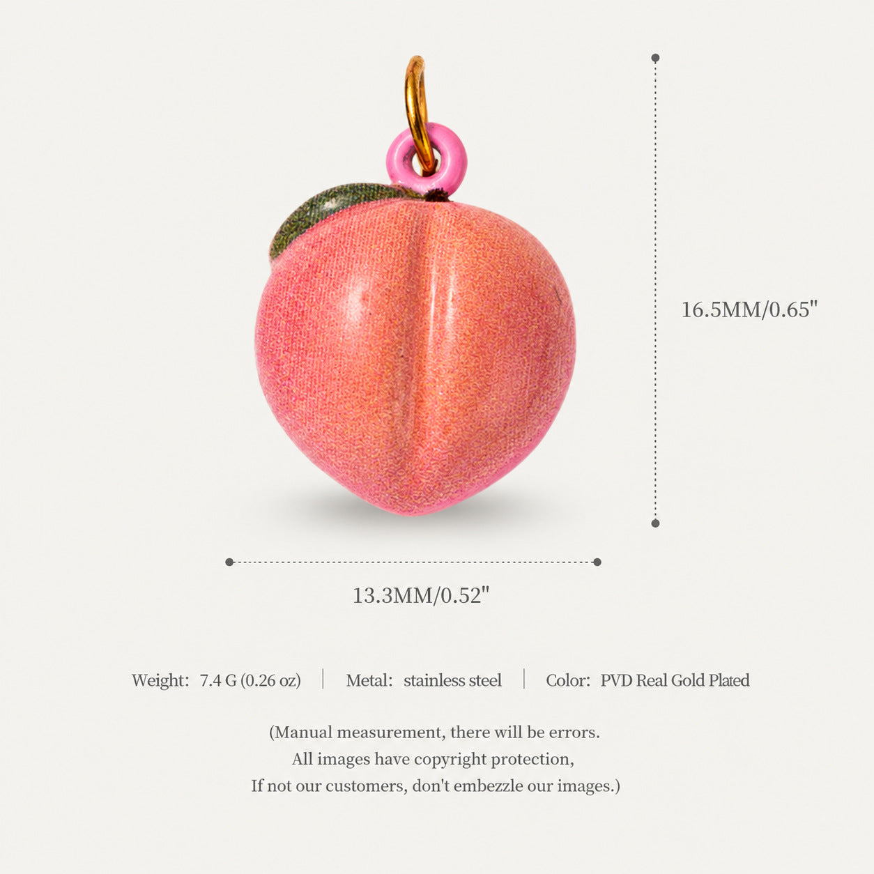 Wholesale Trendy Stainless Steel Vegetable Carrot Pendant DIY Jewelry Accessory For Gift And Resale