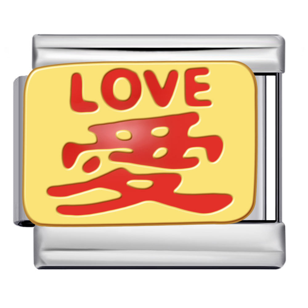 Wholesale  Italian Charm Bracelet 9mm DIY  gold-plated Creative Stainless Steel Composable Bracelet