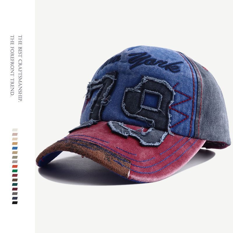 Wholesale  fashion retro soft top big head baseball cap