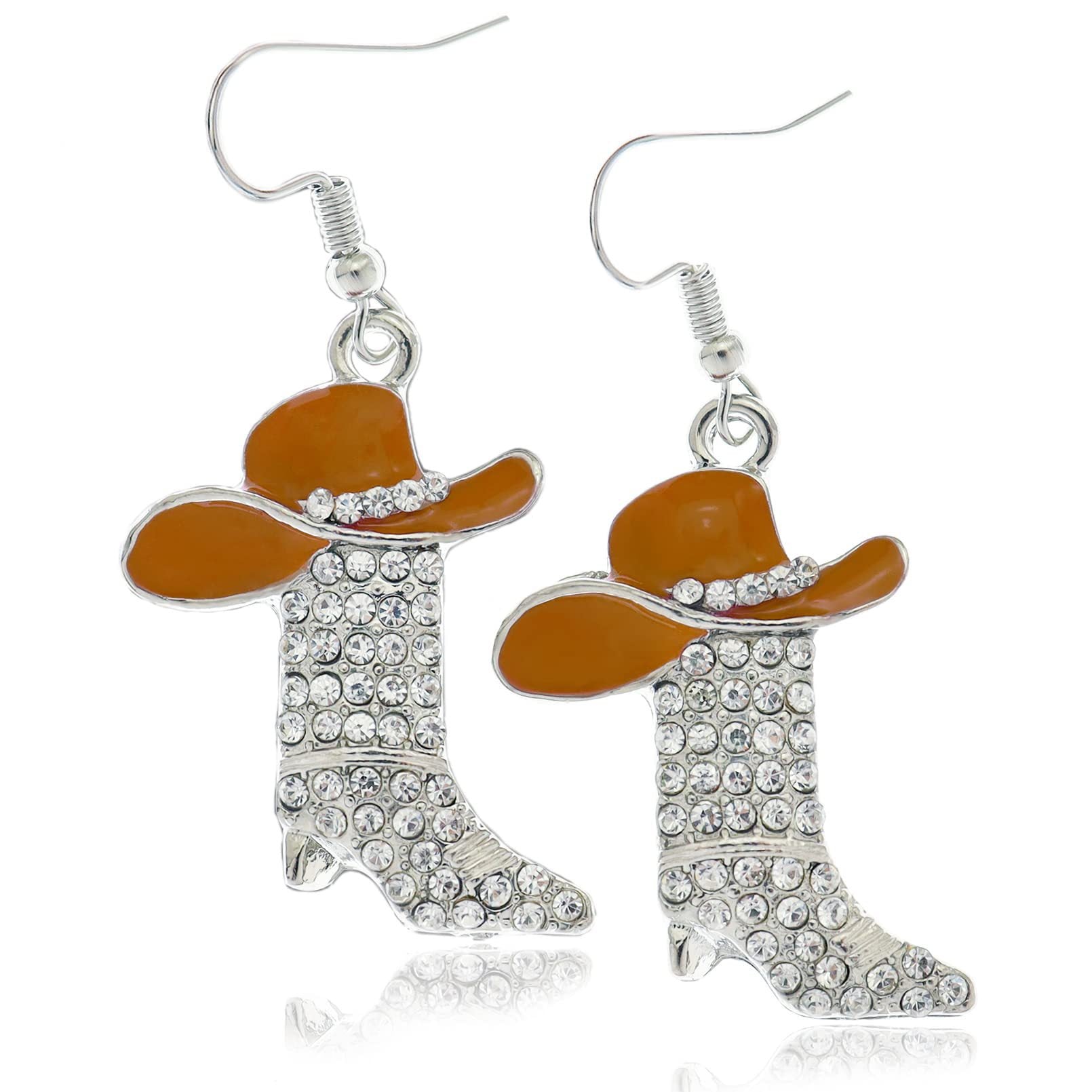 Wholesale Diamond Boot Earrings