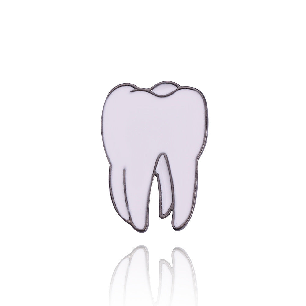 Wholesale Alloy Human organ brooch