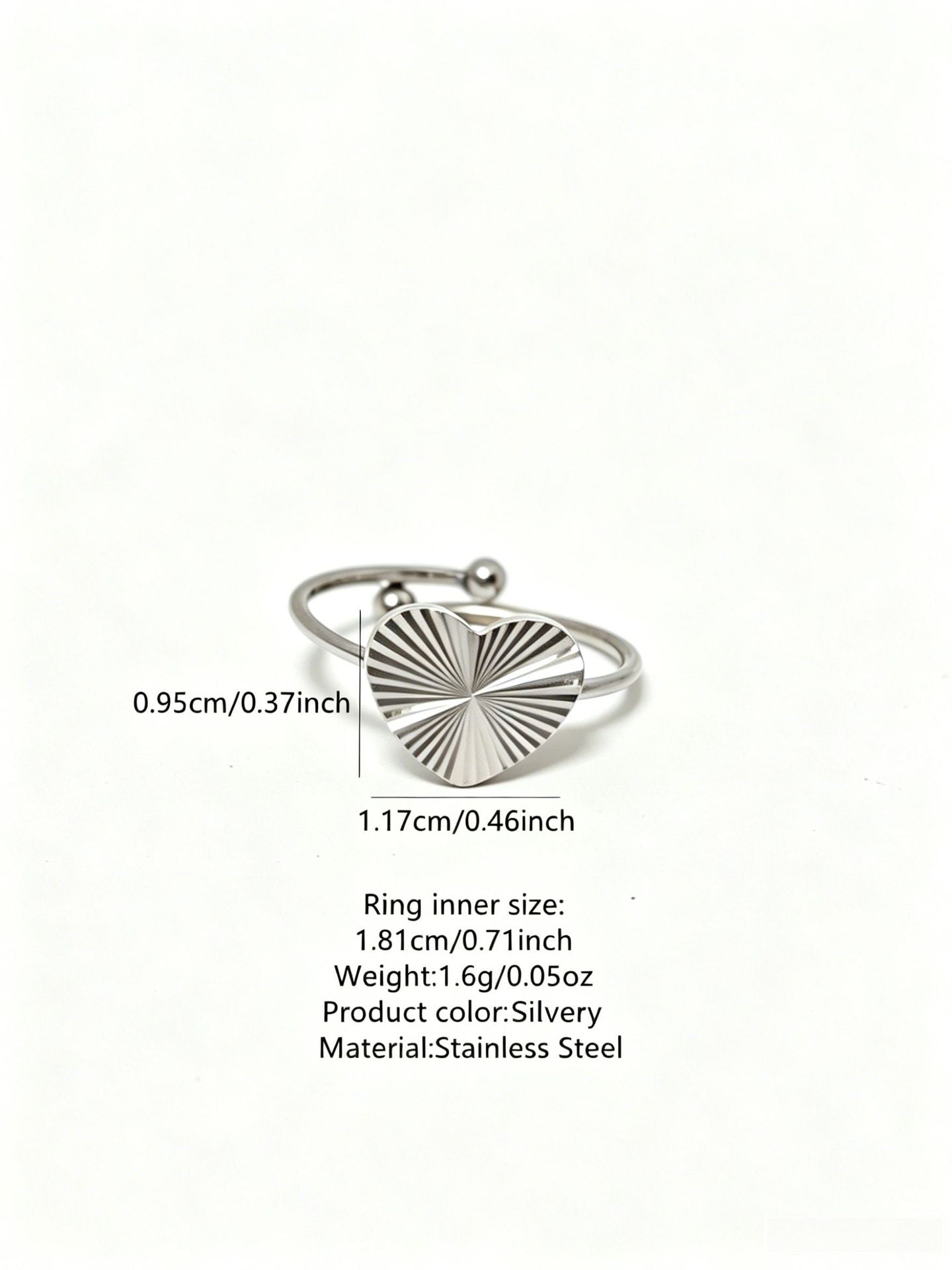 Wholesale Stainless Steel Heart Jewelry Set Earrings Necklace Bracelet for Boutique Resale