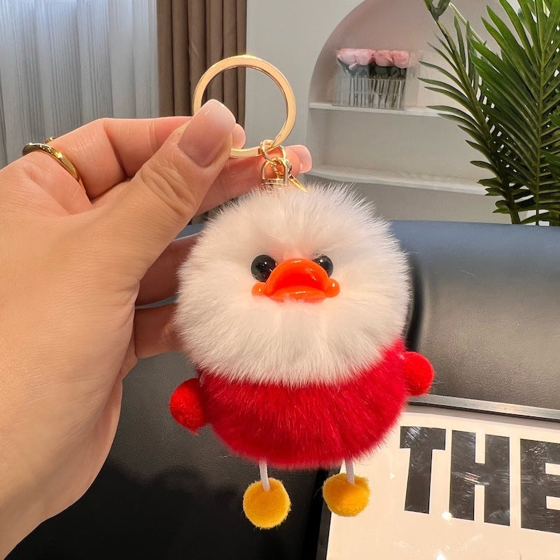 Wholesale Cartoon Little Duck Keychain  Cute Keychain