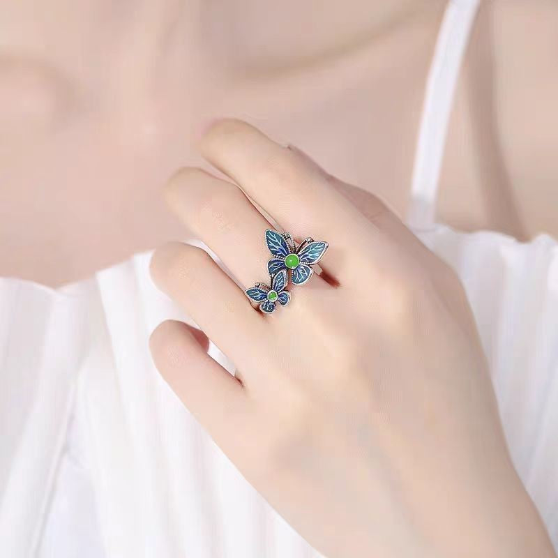 Wholesale Red  Cute Bow Love  Alloy Ring