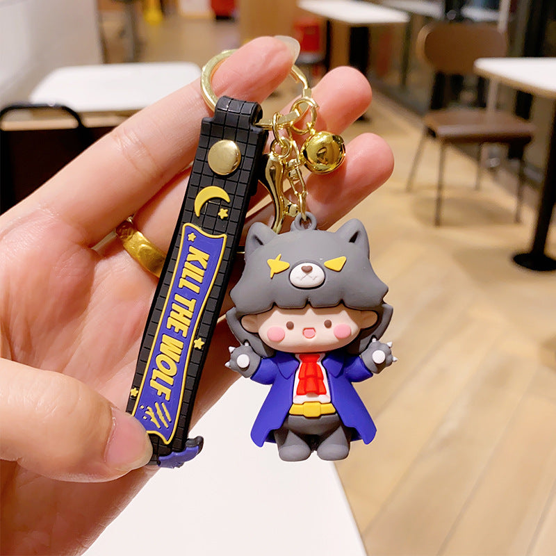 Wholesale Creative  Keychain Chain Cartoon Doll Bag Car Pendant