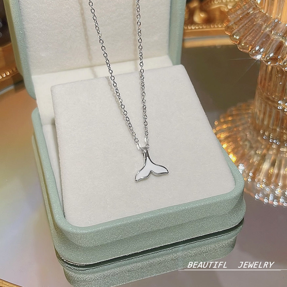 Wholesale Titanium Steel Necklace Star Clavicle Chain Choker Necklace ACC-NE-Xiyue002