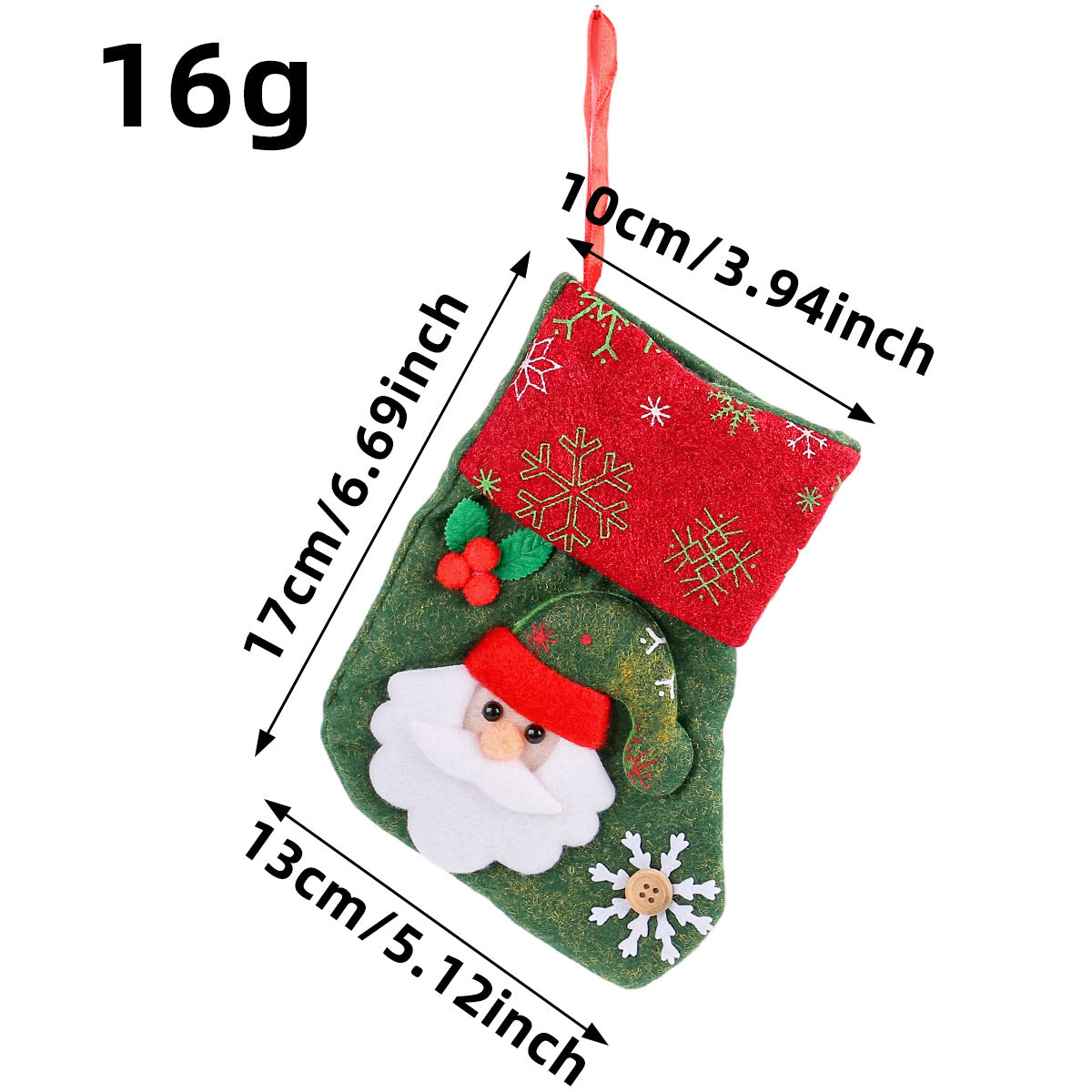 Wholesale Snowflake Christmas Socks Gift Bag Christmas Decorations