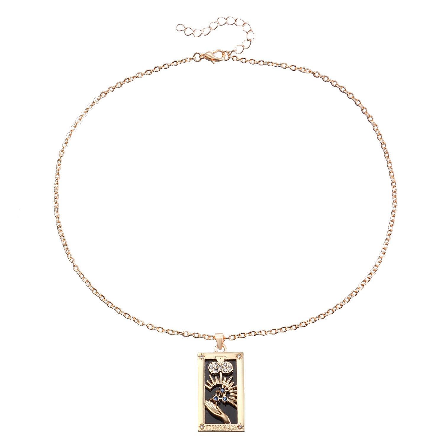 Wholesale Alloy Layering Chain Pendant Necklace Fashion Jewelry Accessory