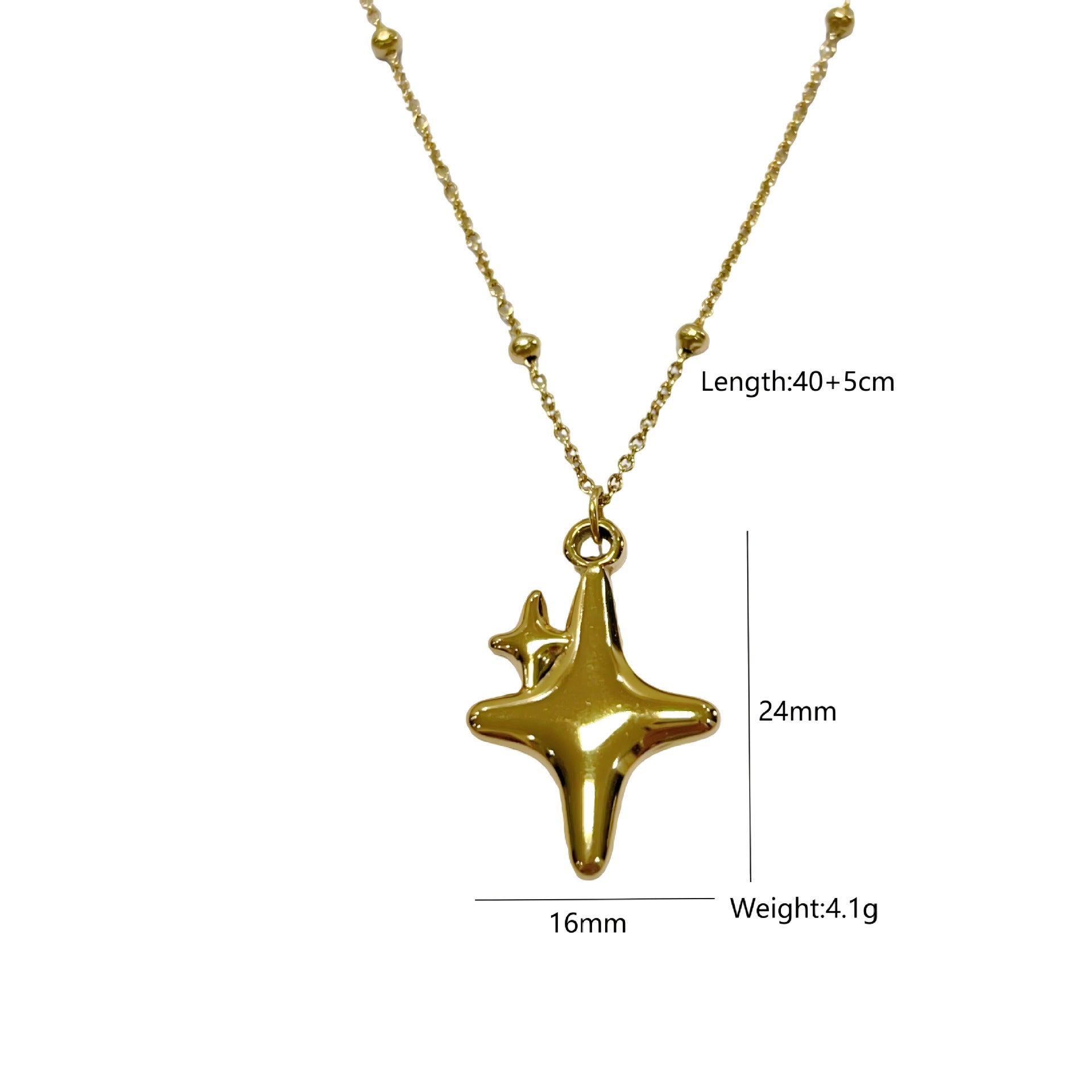 Wholesale Butterfly Hollow Solid Cross Stainless Steel Pendant Necklace