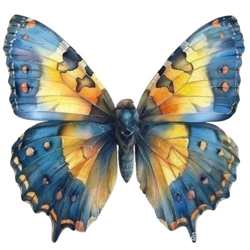 Wholesale Cartoon Butterfly Acrylic Earrings