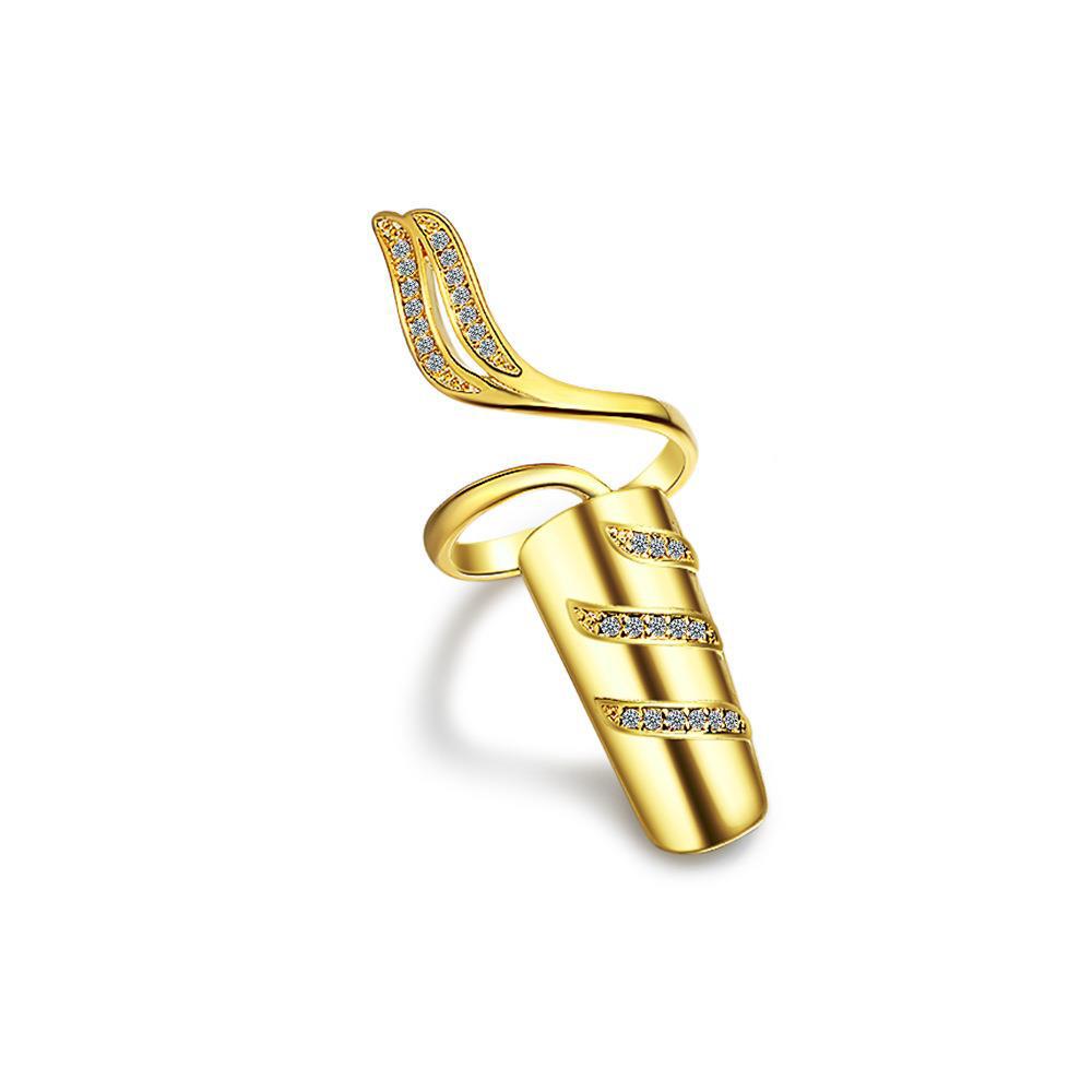 Wholesale creative open knuckle ring nail ring