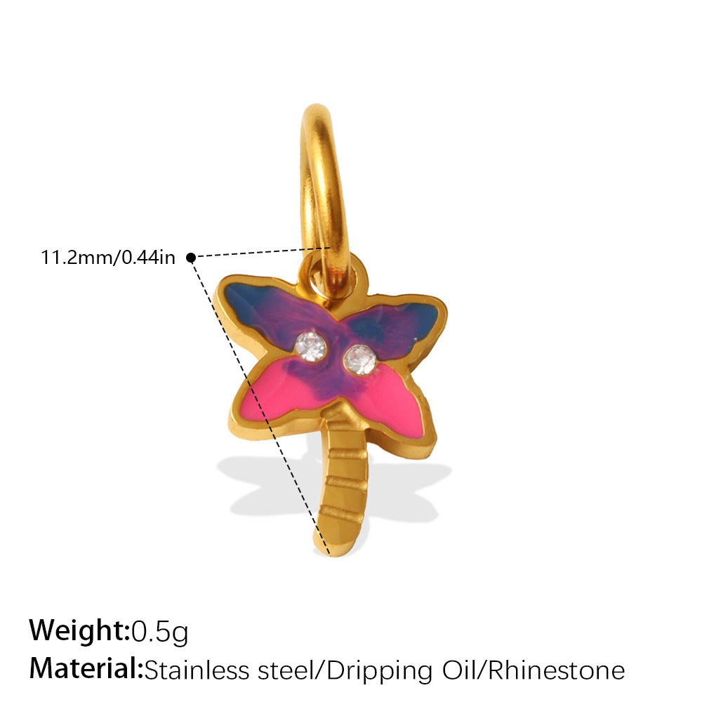 Wholesale plant series dripping  Charms for Jewelry