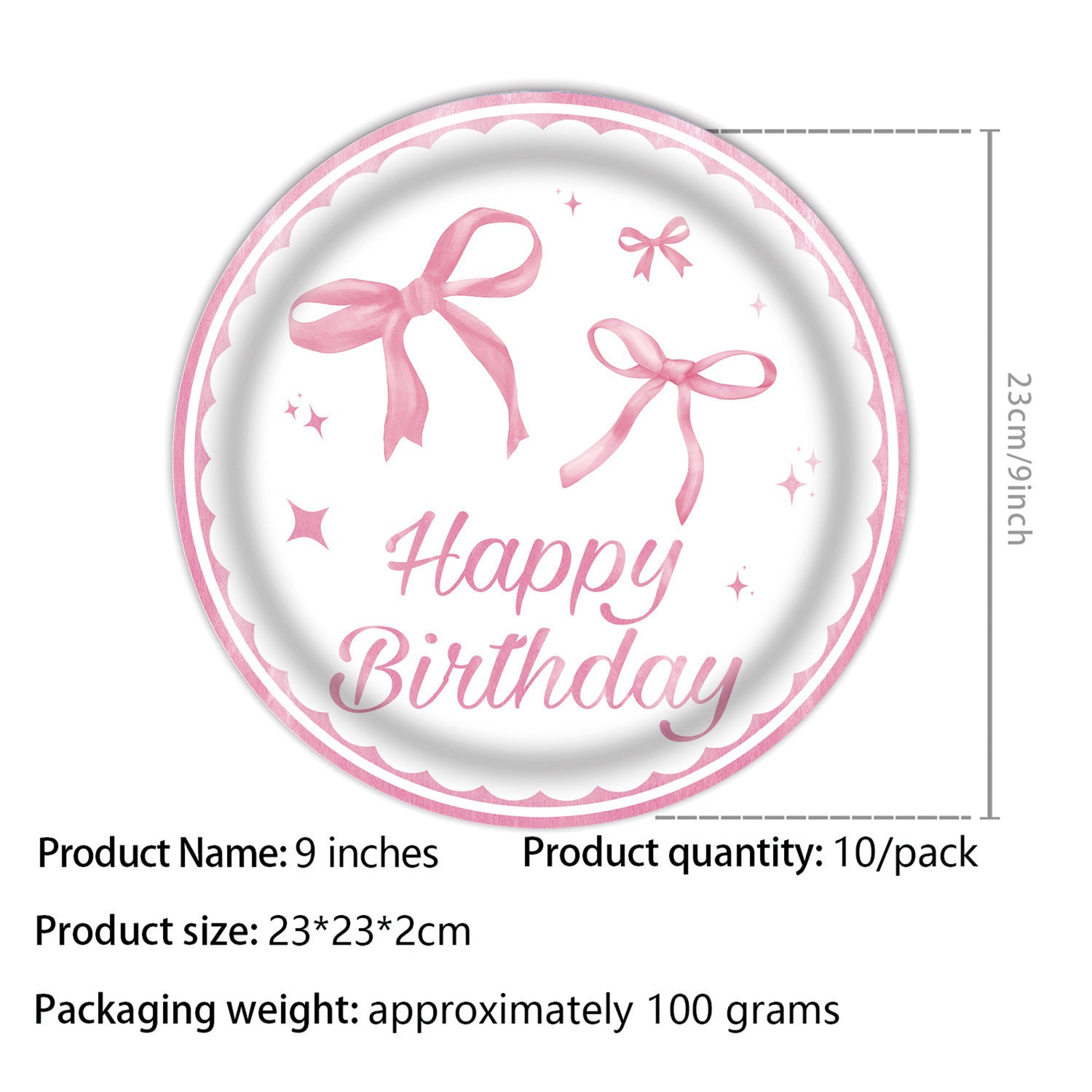 Wholesale Pink bow-themed decorations