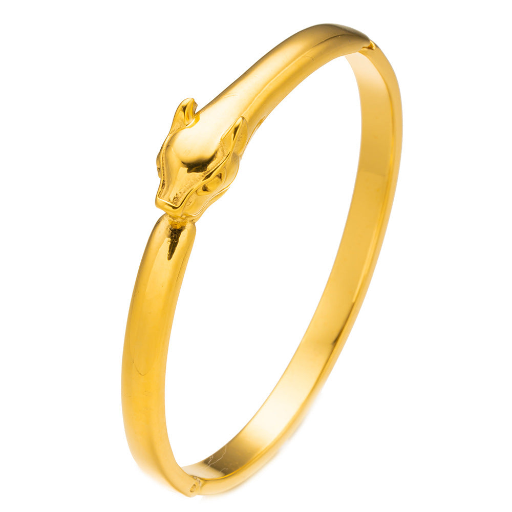 Wholesale Titanium Steel Diamond Bracelet ACCVIP-BT-KuCai012