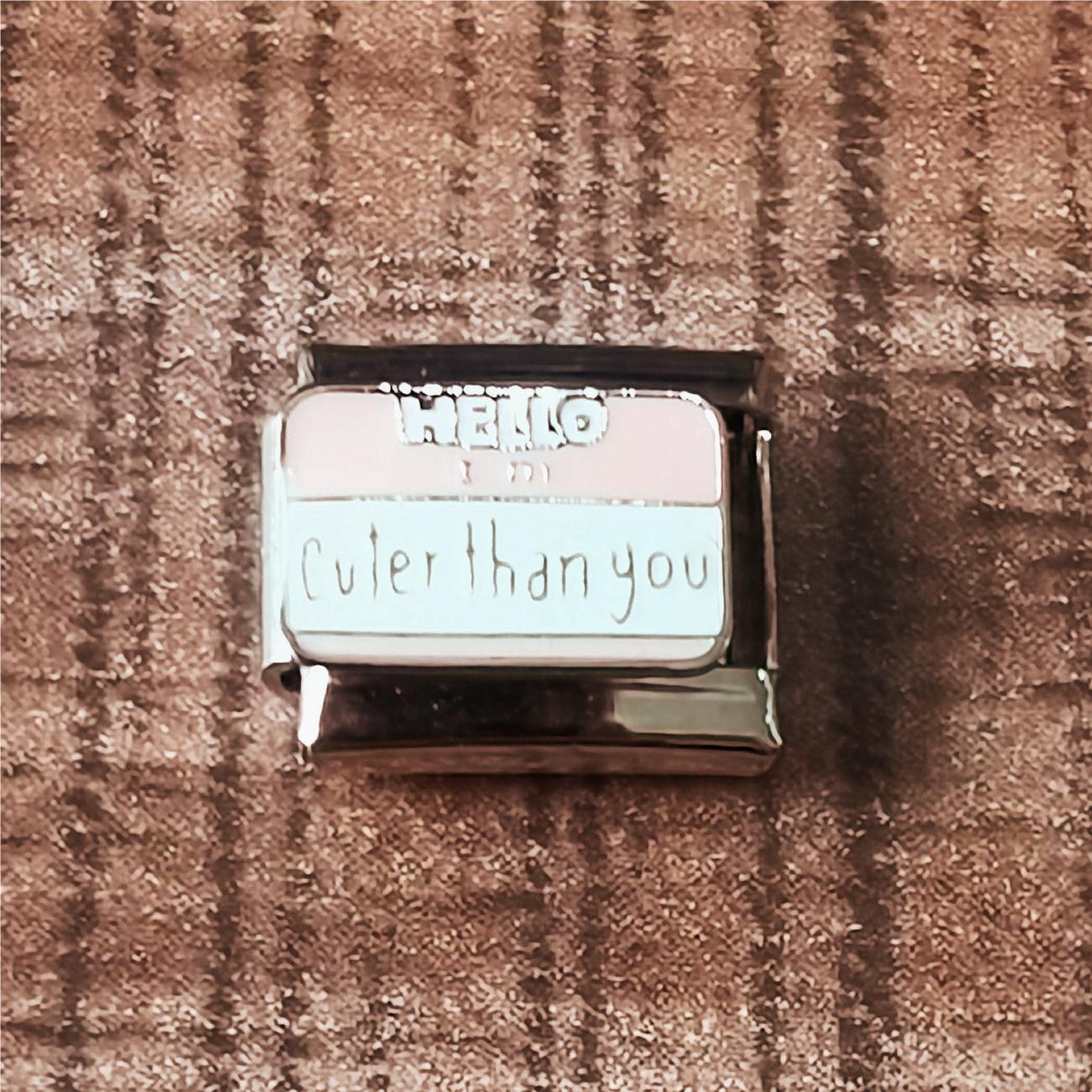 Wholesale 2pcs Italian Charm Bracelet 9mm DIY Spliced Removable Stainless Steel Pastoral Composable Bracelet ACC-BT-XY013