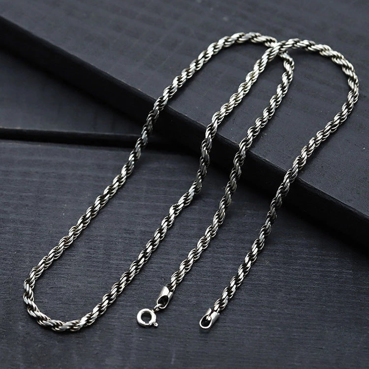 Wholesale Tassel Pendant Necklace Woven Rope Necklaces