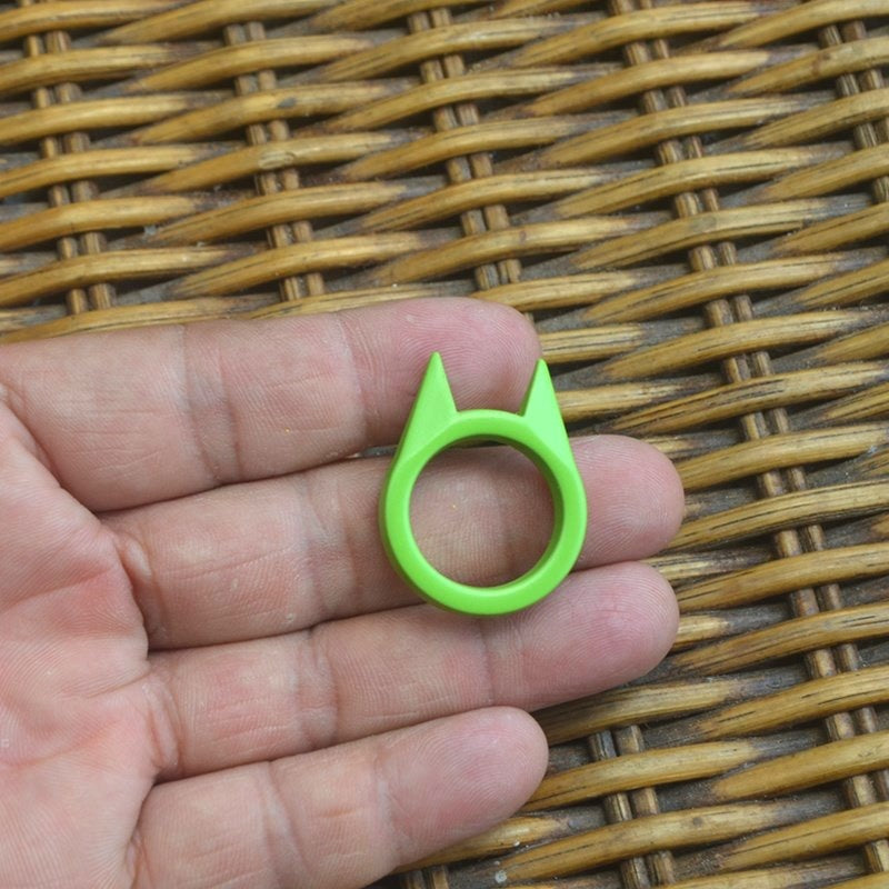 Wholesale Single Finger Buckle Outdoor Products Ring Keychains ACC-KC-KaBiao011