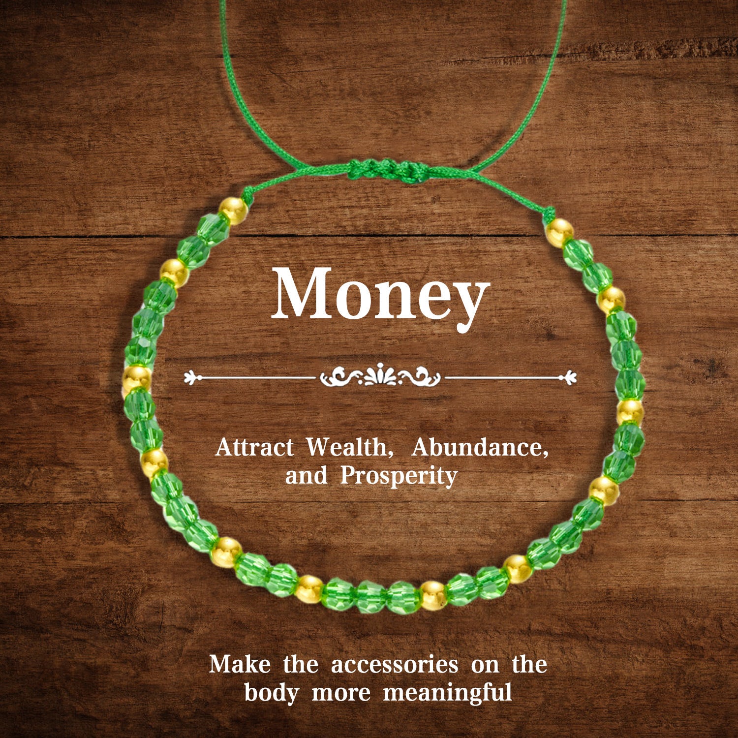 Wholesale  Crystal Bracelet Fashion Joker Friendship Blessing Bracelet