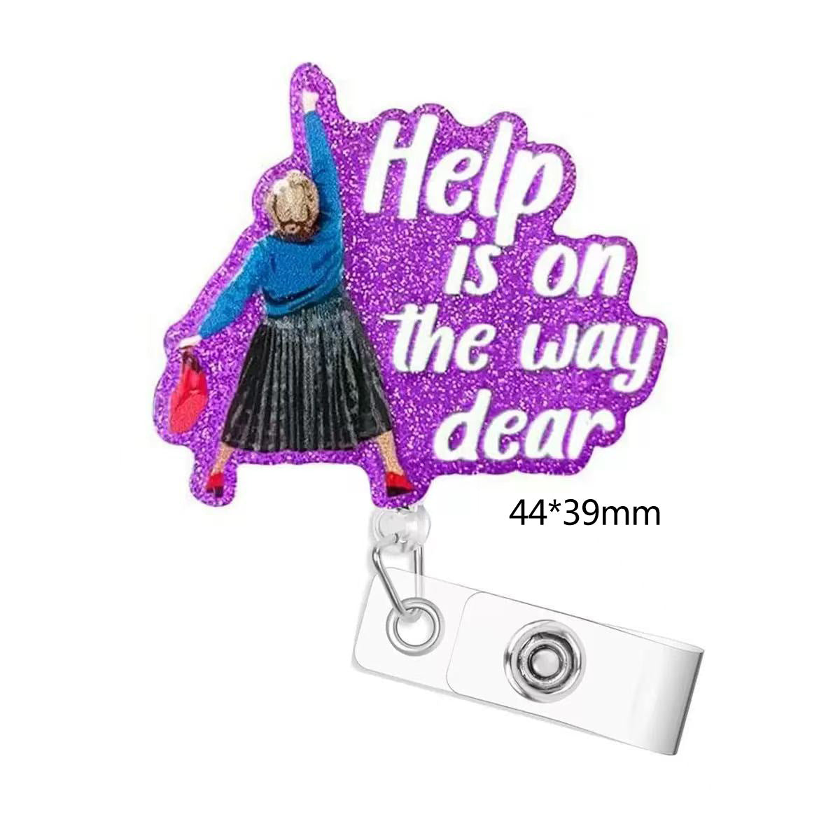 Wholesale cartoon pull-tab doctor and nurse name badges  Keychains