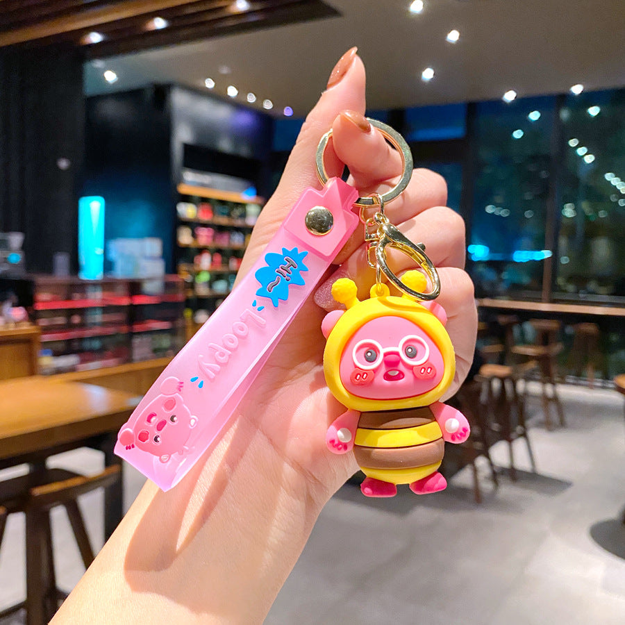 Wholesale Cartoon Keychains School Bag Pendant Creative Keychain ACC-KC-Gongz010