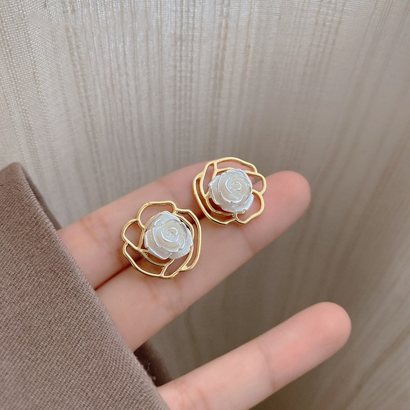 Wholesale 925 Silver Needle Design Acrylic Earrings