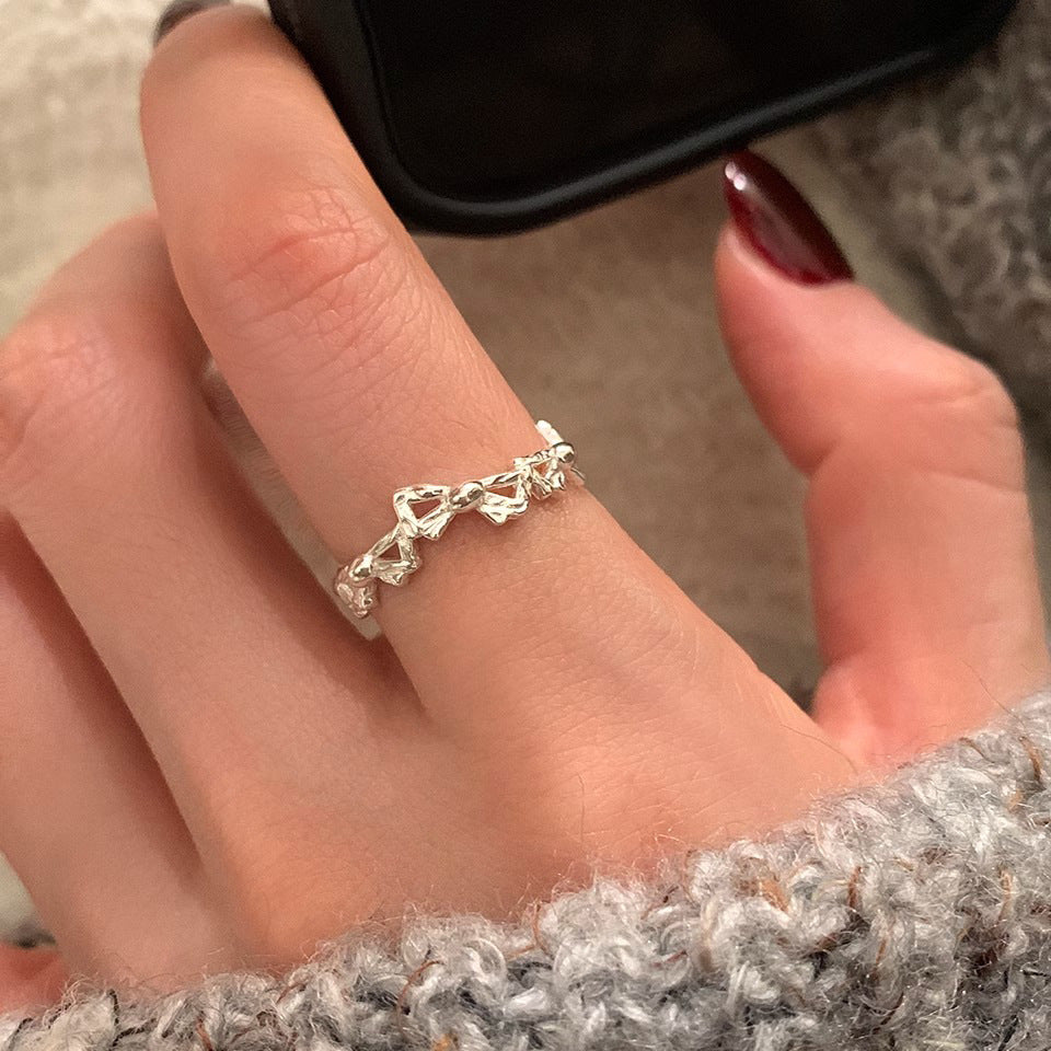 Wholesale Irregular opening adjustable versatile ring