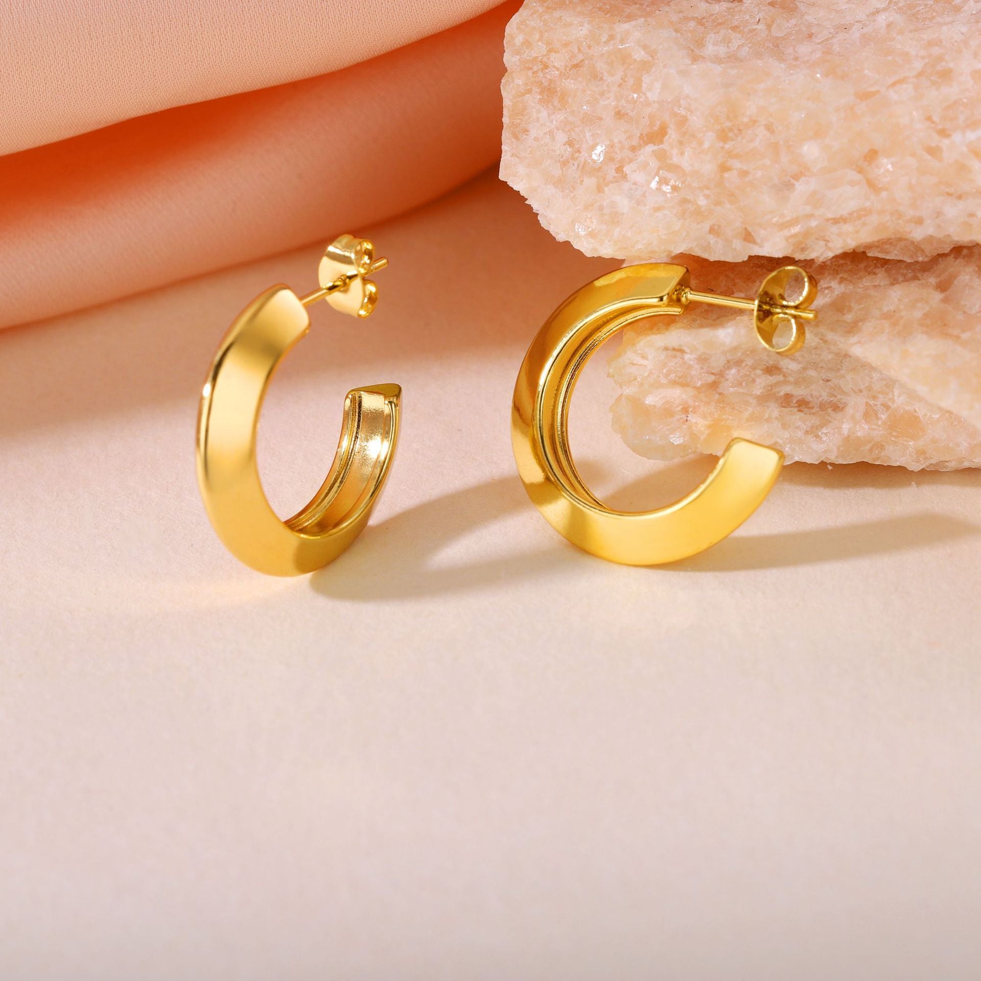 Wholesale  Hypoallergenic Jewelry  Titanium Steel Earrings